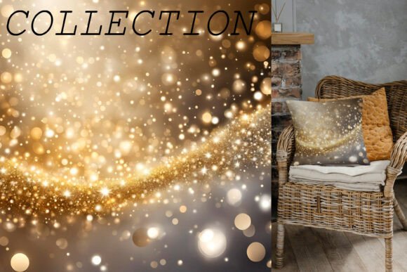 Elevate Your Holiday Branding with the SET Xmas Luxury Decorative Background Collection