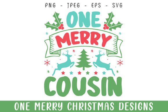 Elevating Holiday Branding and Personalization with One Merry Cousin Christmas Decorative Assets
