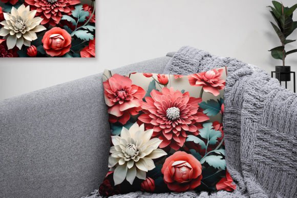 Evaluating the Versatility of Multicolor Decorative Flowers Patterns for Commercial Design