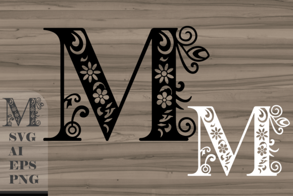 Floral Decorative Letter M: Design Ideas & Uses