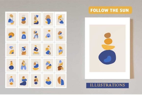 Follow the Sun - 26 Illustrations