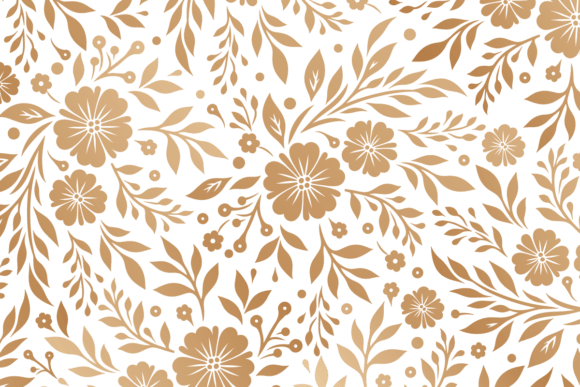 Integrating Seamless Patterns with Decorative Flowers into Professional Design Workflows