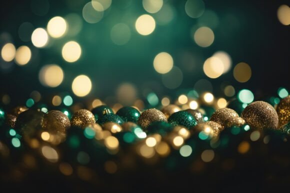 Maximizing Creative Projects with Christmas Green Decorative Wallpaper