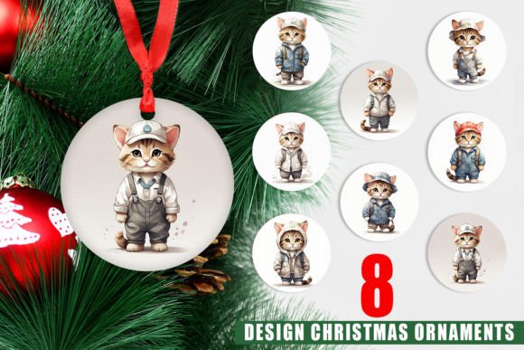 Ornament Cat Work: A Creative and Practical Christmas Design Solution