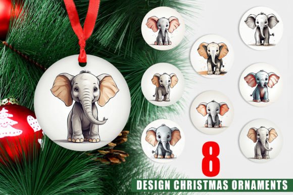 Ornament Cute Elephant