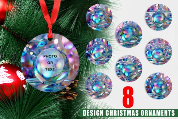 Ornament Holographic Bubble: A Unique Addition to Your Christmas Decor