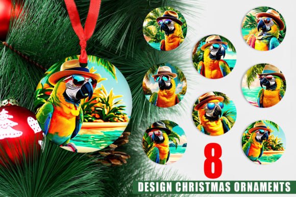 Ornament Parrots in Summer: Festive DIY Decor