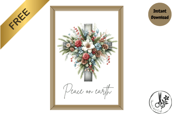 Peace on Earth: A High-Resolution Asset for Faith-Based Holiday Design
