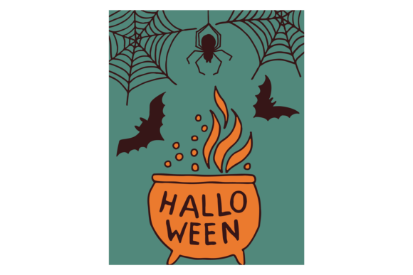 Spooky & Professional: The Boiling Pot Halloween Card
