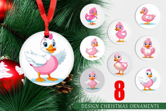 Transforming Digital Designs into Festive Reality: A Guide to Using Pink Duck Ornament PNGs