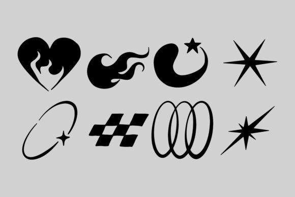 Unique Abstract Decorative Symbol Collection