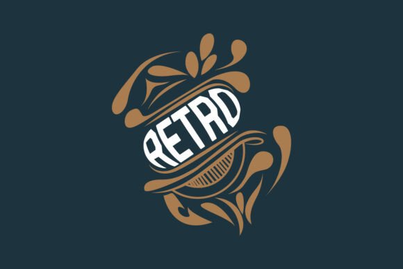 Vector Decorative Vintage Typography for Modern Design